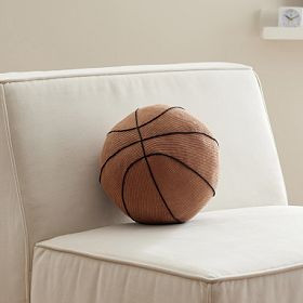 Basketball Shaped Pillow | Pottery Barn Teen
