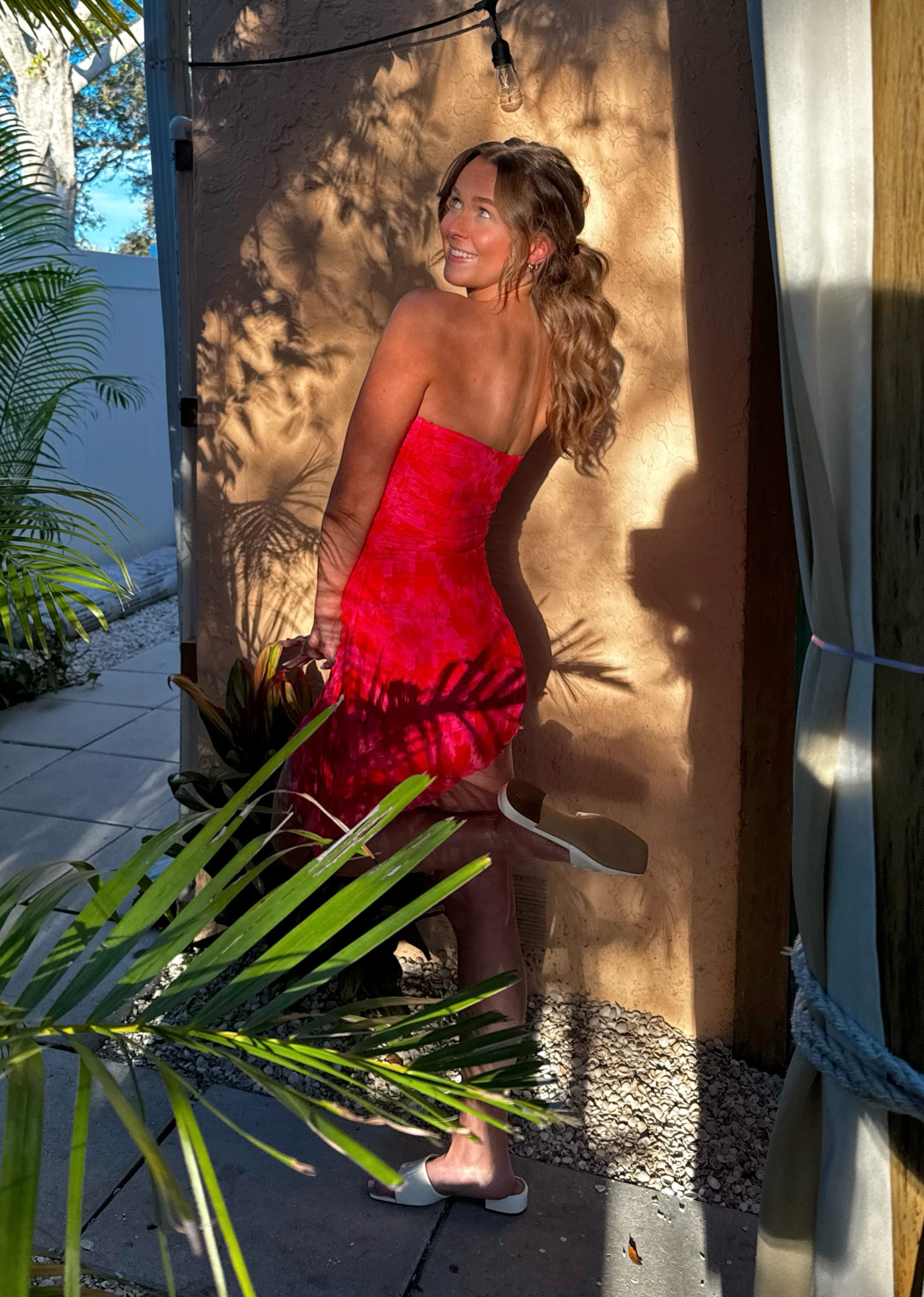 strapless dress from princess polly!!
perf for vacations or dinner/drinks with friends in summer ❤️🧡🩷 I loved wearing it in siesta key on spring break 

#LTKTravel