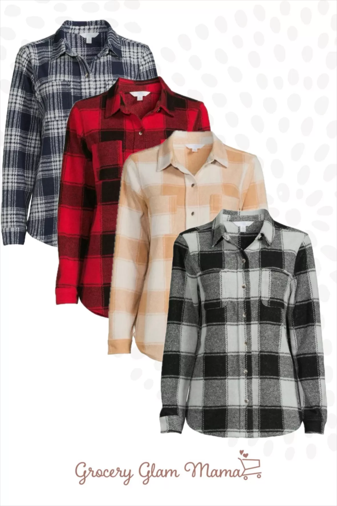 Time and Tru Women's Plaid Button … curated on LTK