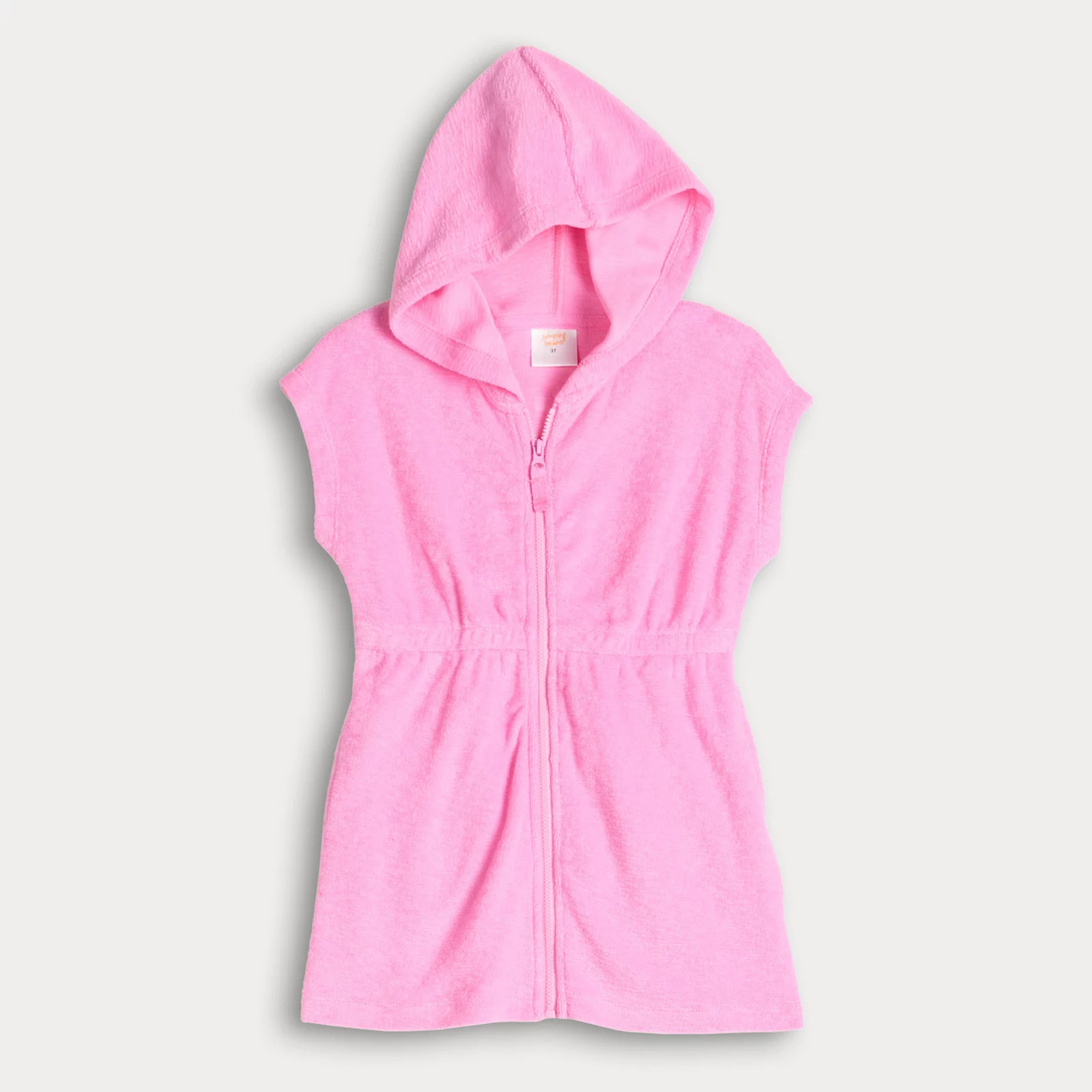 Baby & Toddler Girl Jumping Beans® Swim Cover-Up with Hood | Kohl's