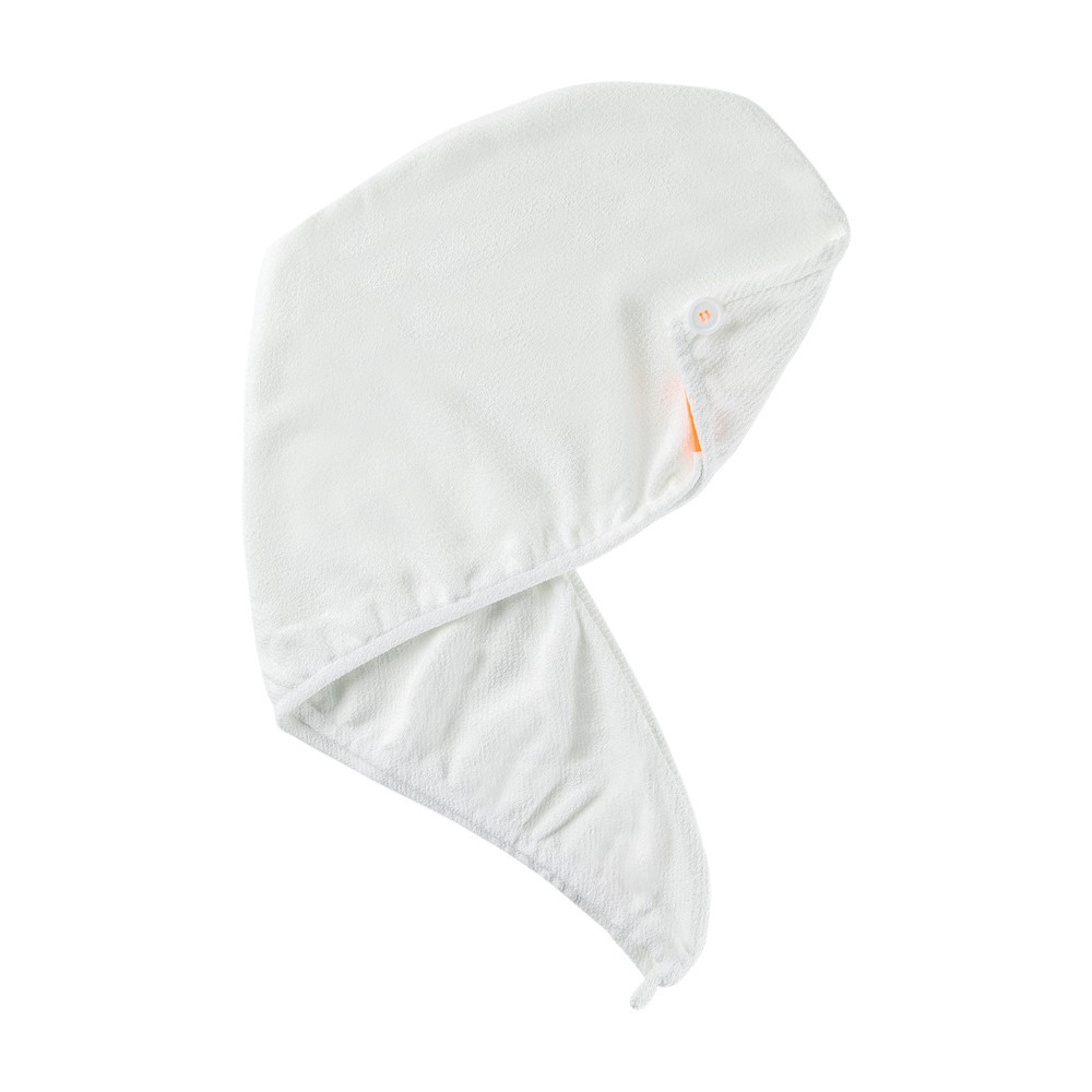 Aquis Lisse Luxe Hair Turban in White | goop