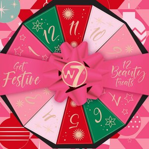 W7 Get Festive 12 Beauty Treats Gift Set Advent Calendar | CVS Health