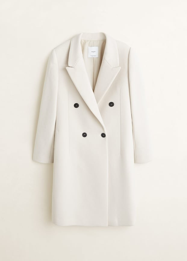 Structured wool coat | MANGO (US)