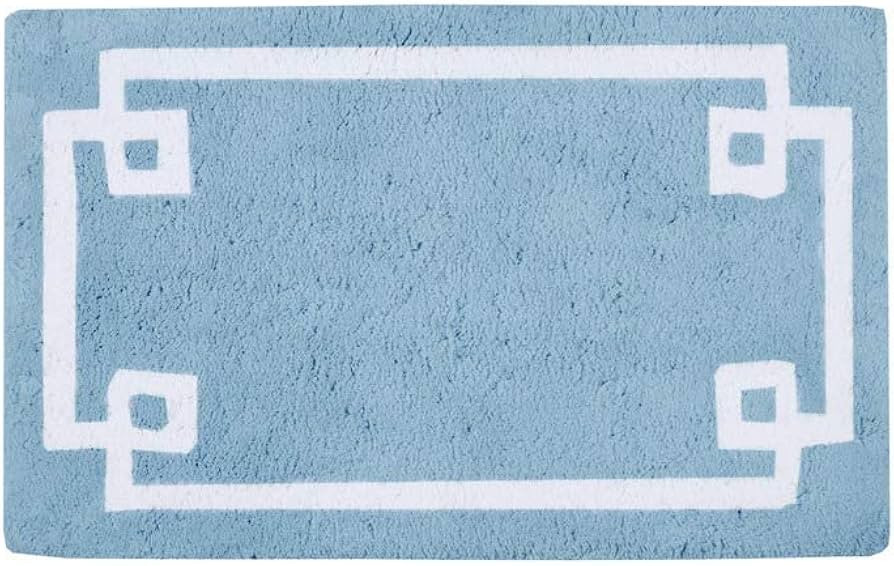 Madison Park Evan 100% Cotton Bathroom Rug Non Slip Backing-Luxrurious Tufted Plush Bath Mat Abso... | Amazon (US)