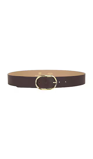 Kyra Belt in Chocolate & Gold | Revolve Clothing (Global)