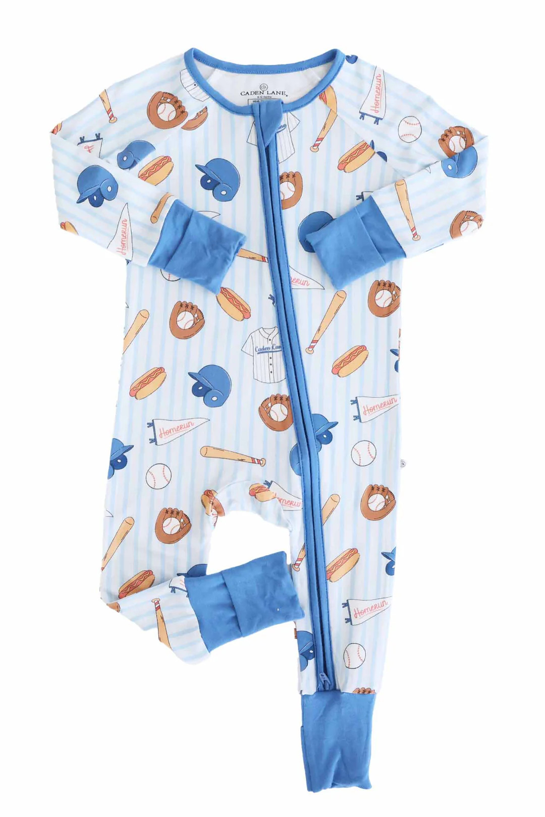 Ballpark Bros Convertible Zip Romper | Caden Lane