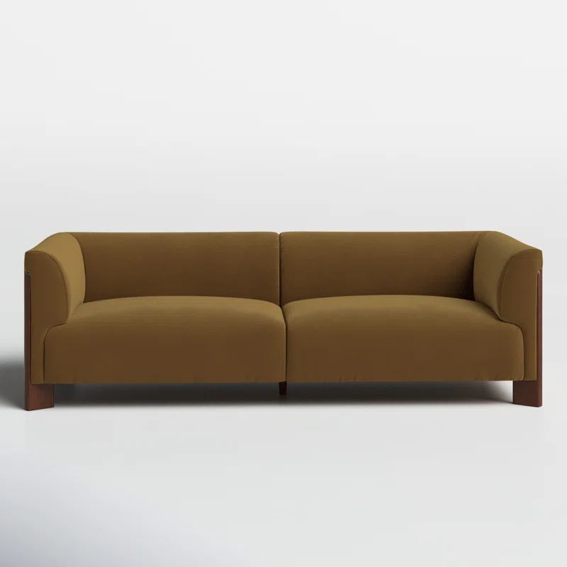 Wanetta 88'' Upholstered Sofa With Solid Wood Leg | Wayfair North America