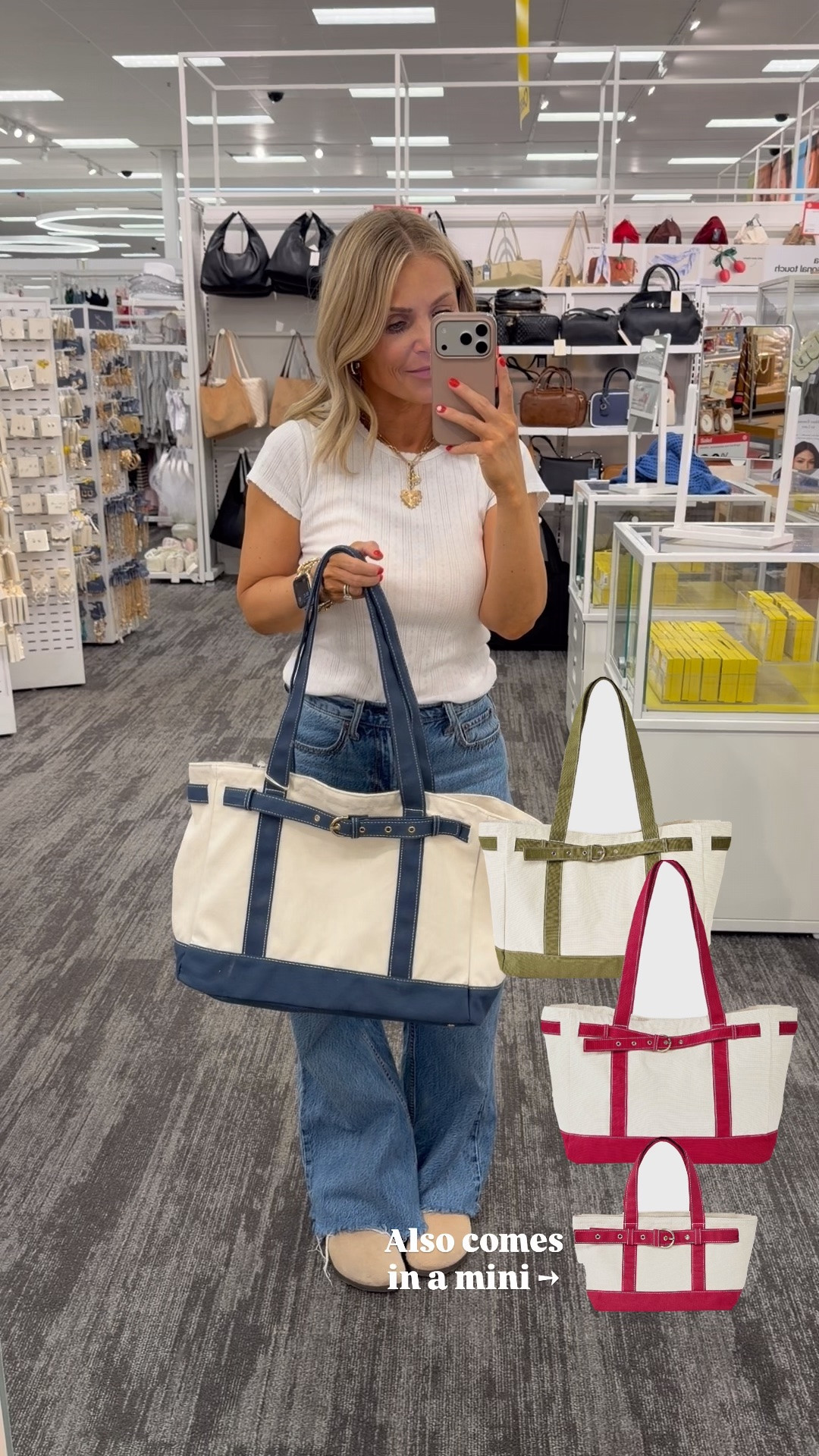 The target tote that can hold everything! Perfect for summer pool days, beach trips and family vacation! They also a mini! 


Target finds, tote bag, pool bag, beach bag, summer tote, target handbags, summer must haves

#LTKSeasonal #LTKTravel