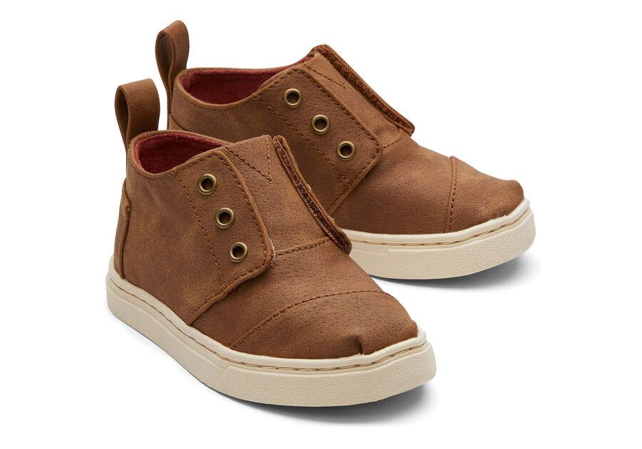 Toffee Microsuede Tiny TOMS Botas Cupsole Sneakers | TOMS | TOMS (US)