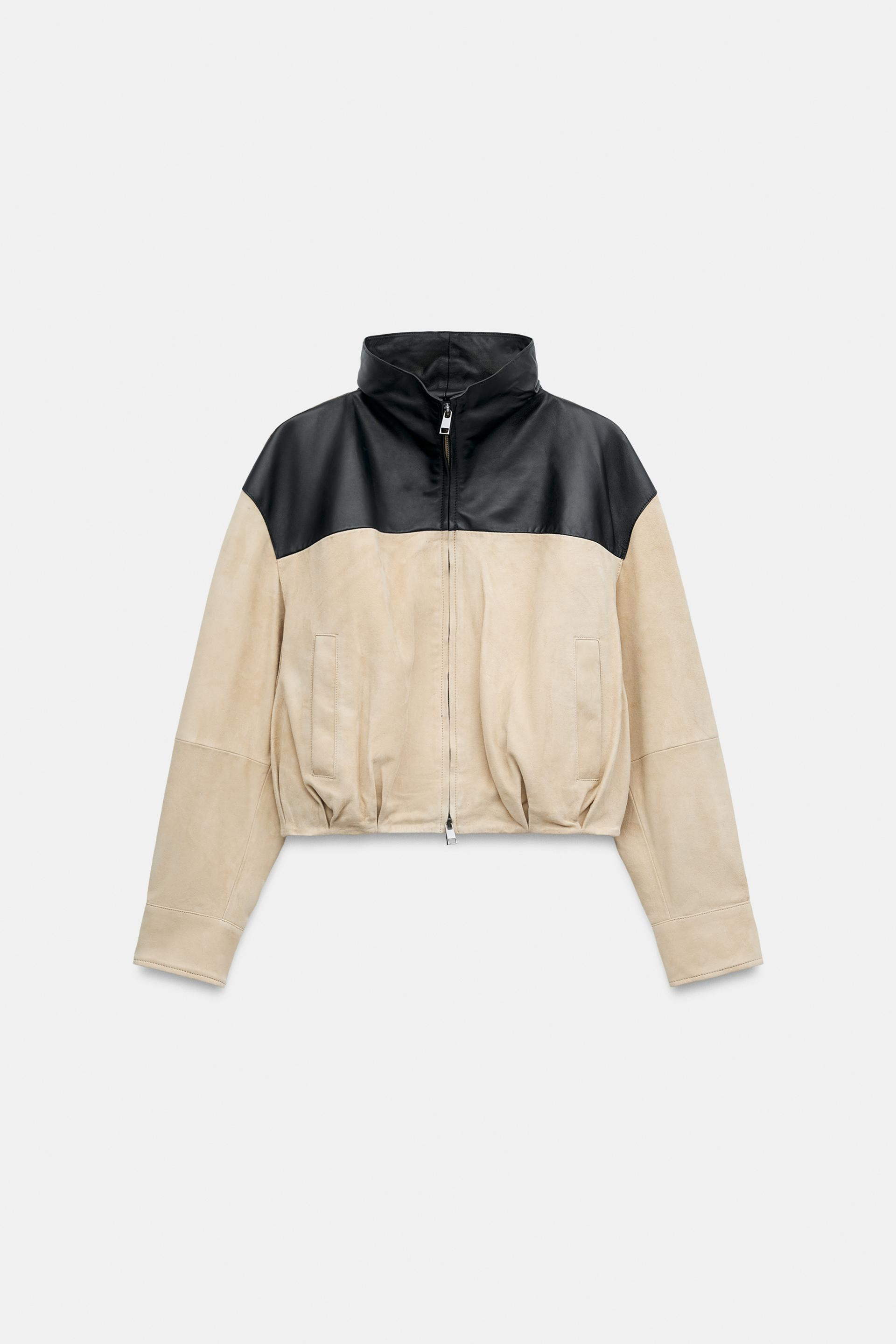 ZW COLLECTION 100% LEATHER JACKET | Zara US