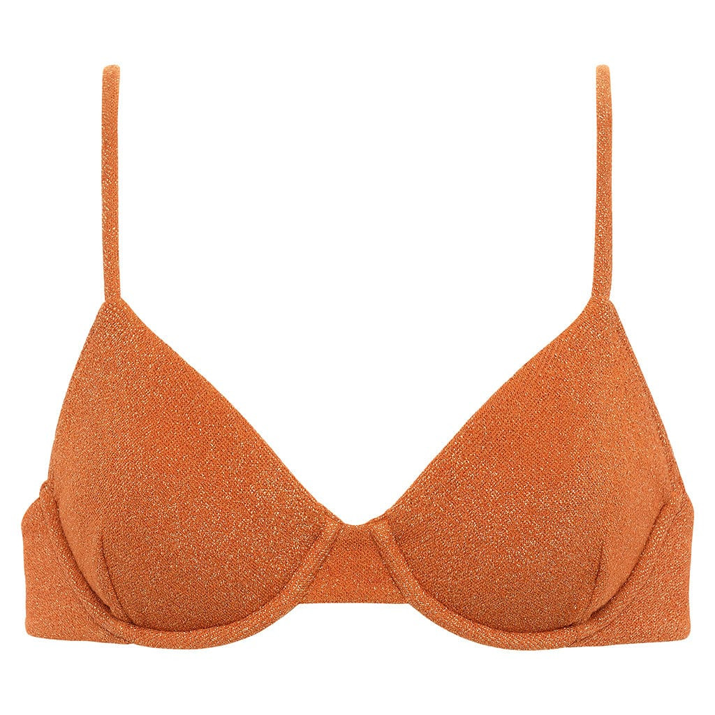 Terra Sparkle Dainty Bikini Top | Montce