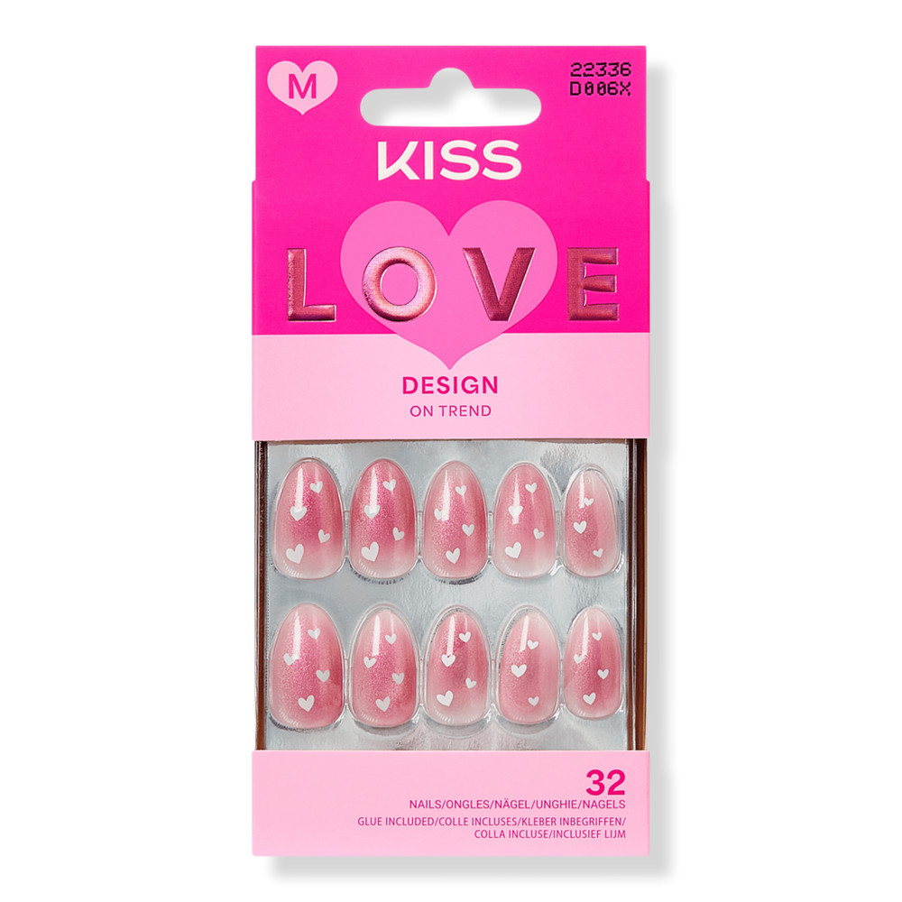 Kiss LOVE DESIGN My Forever Valentine Valentine's Day Press On Nails | Ulta