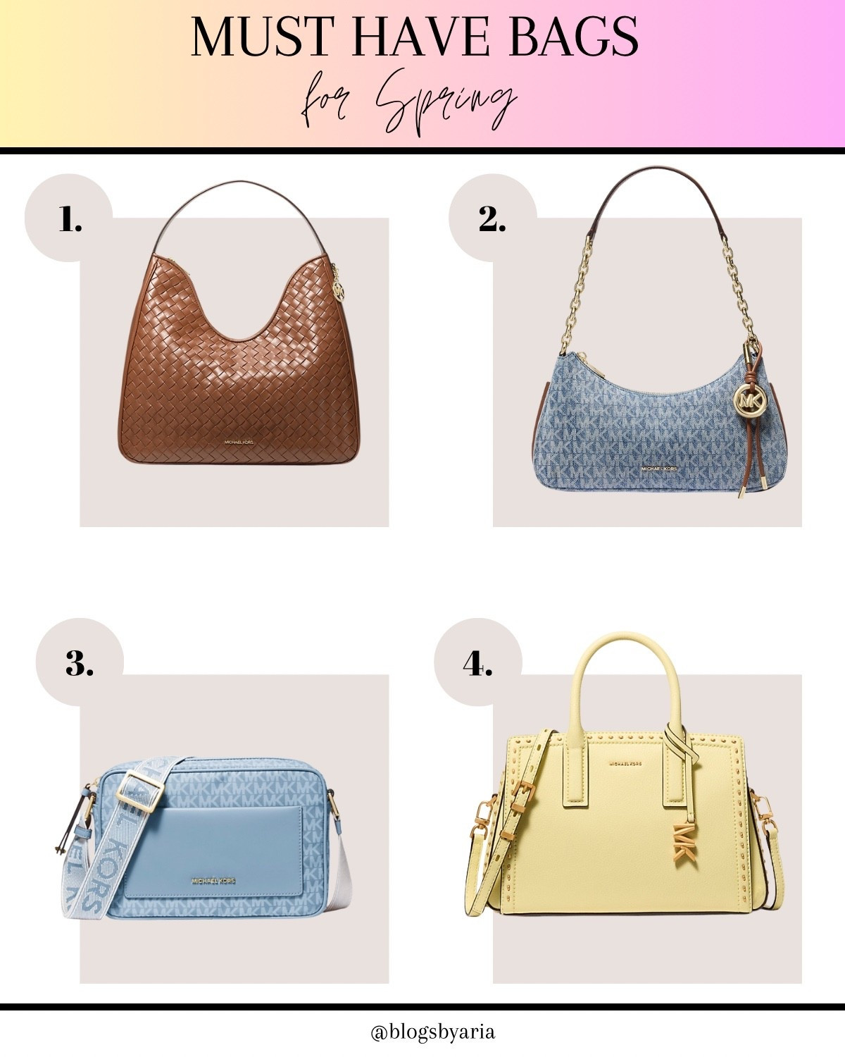 So many cute handbags for spring!! Some are on sale but all are so fun!! 

#LTKSeasonal