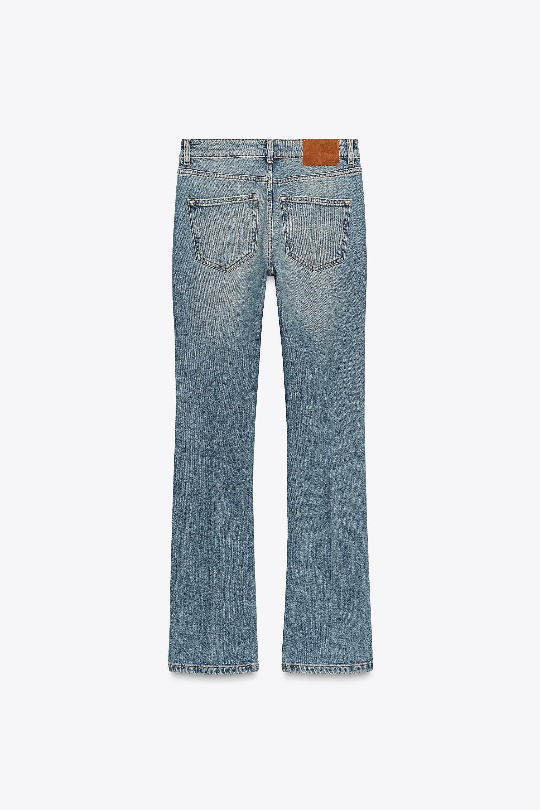 ZW COLLECTION HIGH RISE BOOTCUT JEANS | Zara US