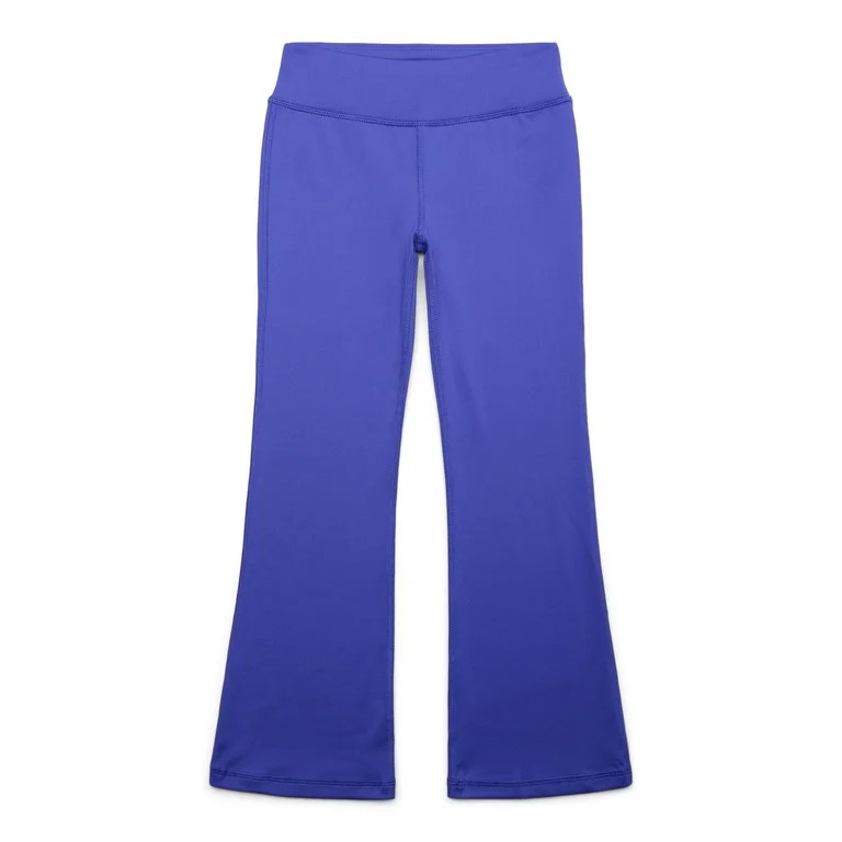 Athletic Works Girls Active Flare Leggings, Sizes 4-18 & Plus | Walmart (US)
