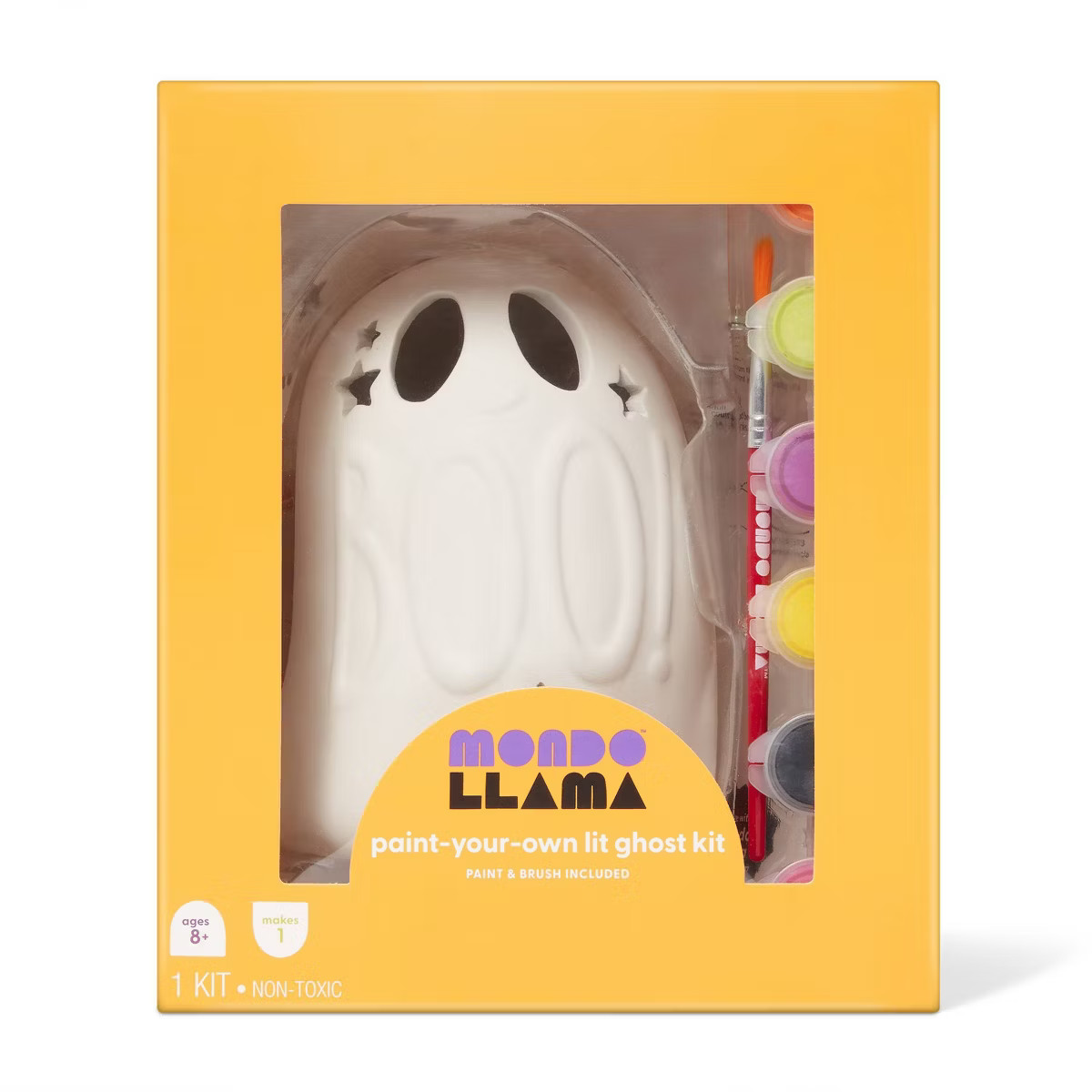 Halloween Lit Ceramic Boo! Ghost - Mondo Llama™ | Target