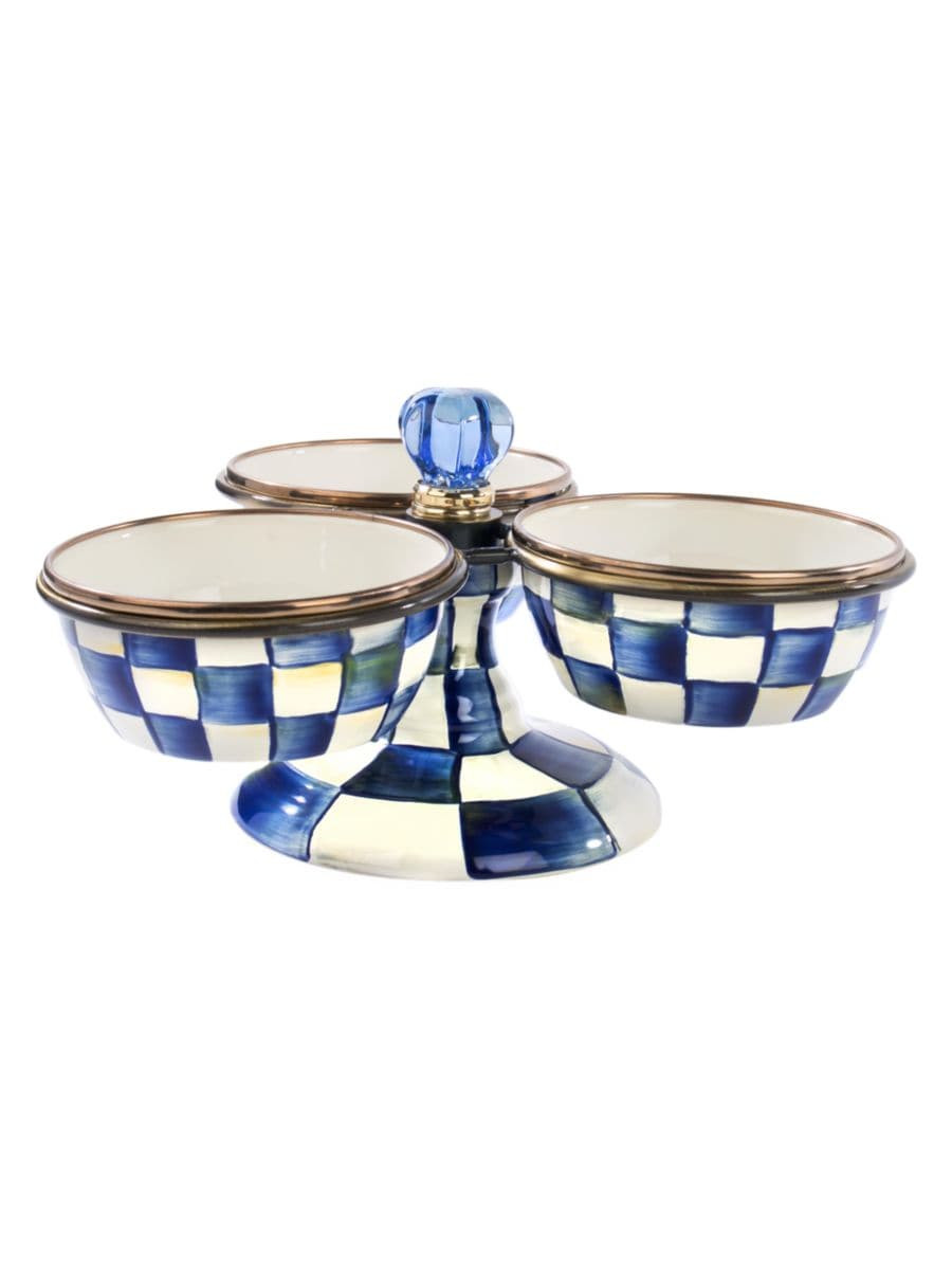 MacKenzie-Childs Royal Check Triplicity | Saks Fifth Avenue