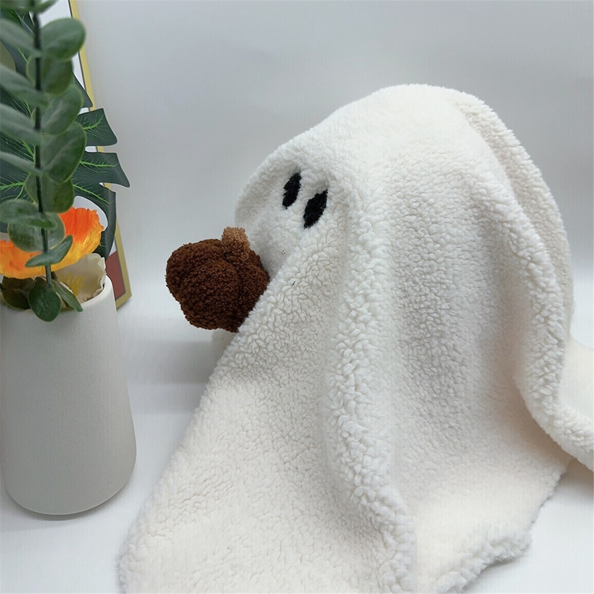Ghost with Pumpkin Pillow, Halloween Ghost with Pumpkin Pillow | Walmart (US)