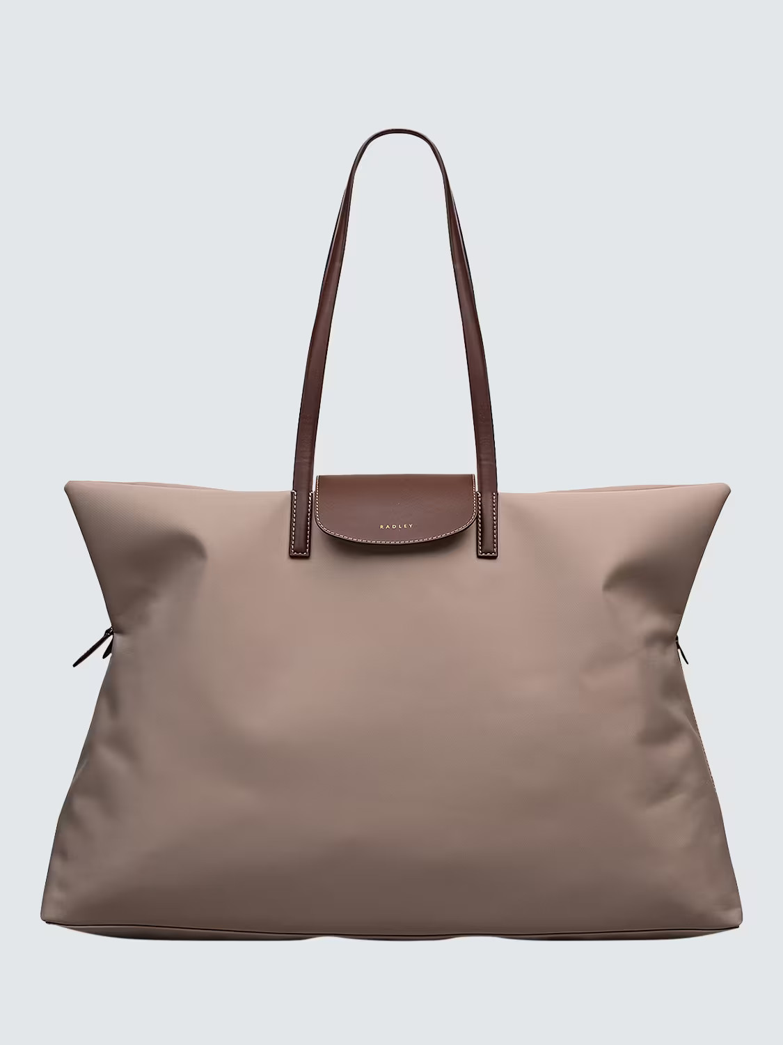 Radley Pocket Essentials Large Shoulder Bag, Beige | John Lewis (UK)