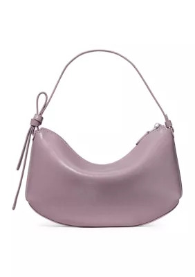 Loop Glazed Leather Shoulder Bag | Belk