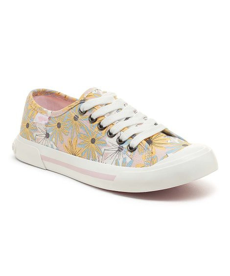 Rocket Dog Pink Floral Jumpin Beverly Sneaker - Women | Zulily