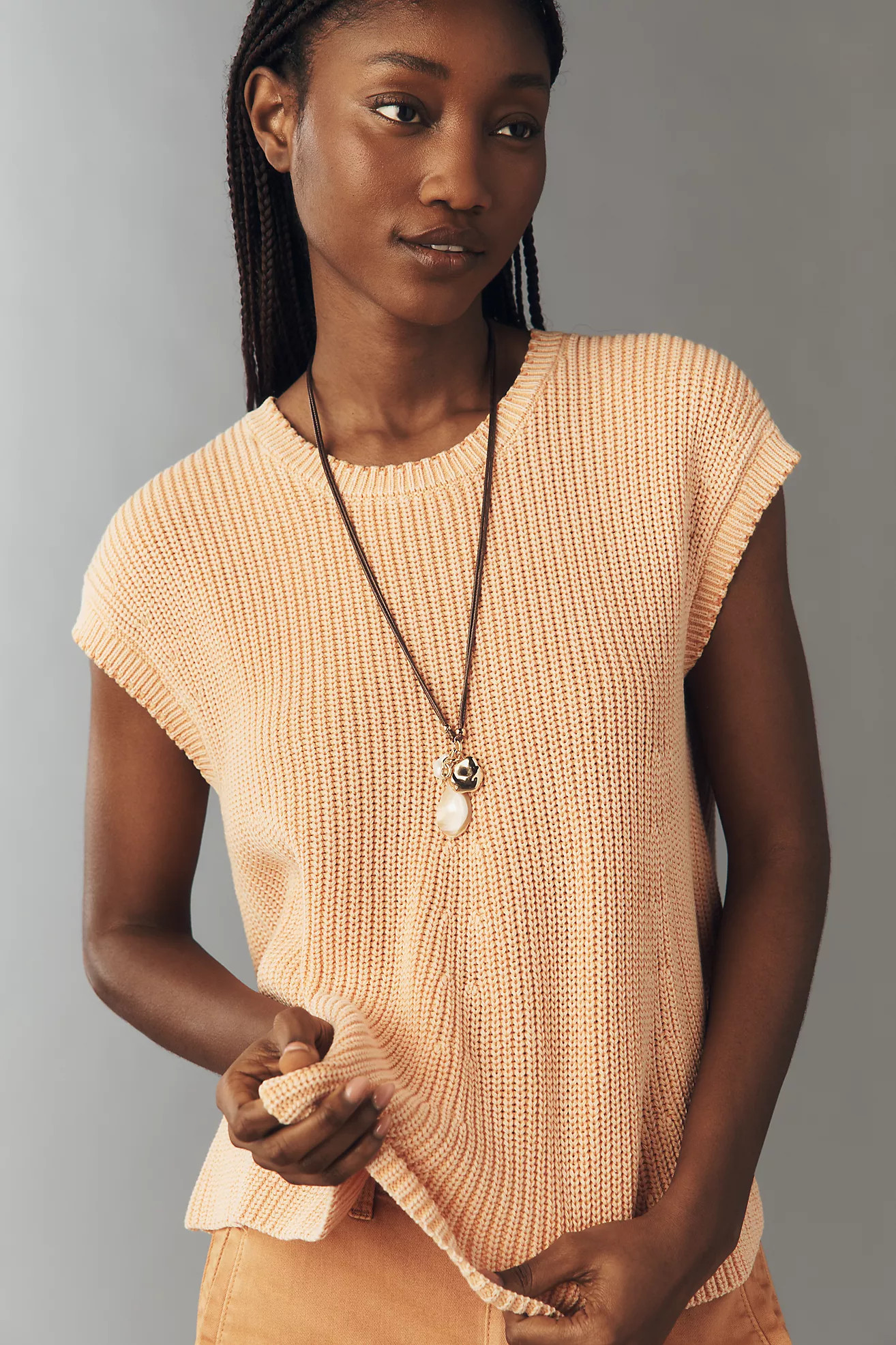 Pilcro 100% Cotton Knit Swing Top | Anthropologie (US)
