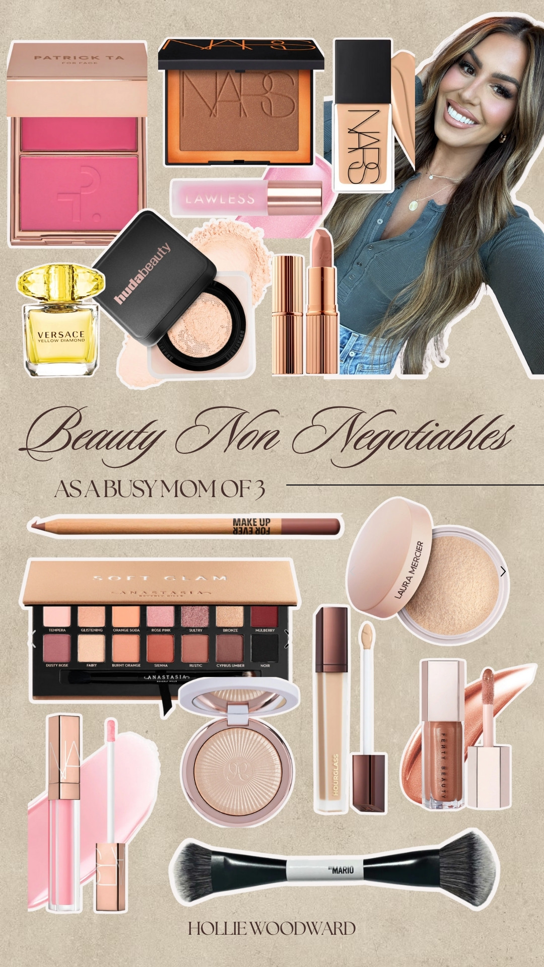 some of my all time fav beauty products that are full proof! ✨

listing shades I use below!

patrick ta blush- she's a doll
lawless lipgloss- strawberry shortcake
huda powder- cupcake
laura mercier powder- translucent
highlight- sun idol
fenty gloss- fenty glow
concealer- fawn
nars foundation- Stromboli
makeup forever liner- wherever walnut CT lipstick- Kim KW 
nars bronzer- laguna 04 
nars lipgloss- turkish delight 

 @sephora #sephorapartner

#LTKBeauty