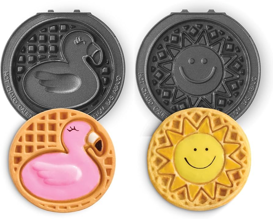 Dash MultiMaker\u00ae Mini System Removable Plate Set - Nonstick Replacement Plates for Summer Wa... | Amazon (US)
