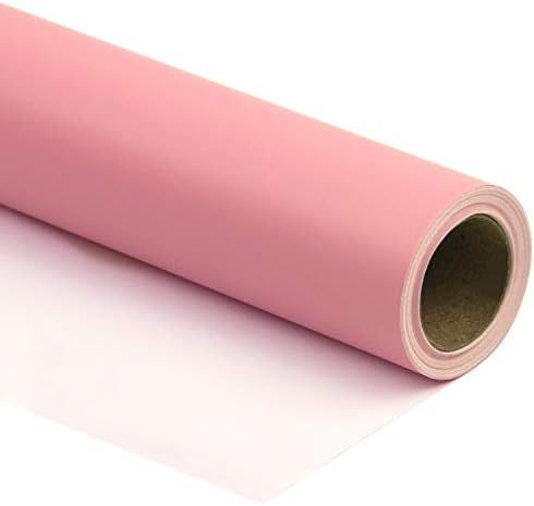RUSPEPA Pink Wrapping Paper Solid Color for Wedding, Birthday, Shower, Congrats, and Holiday - 30 in | Amazon (US)