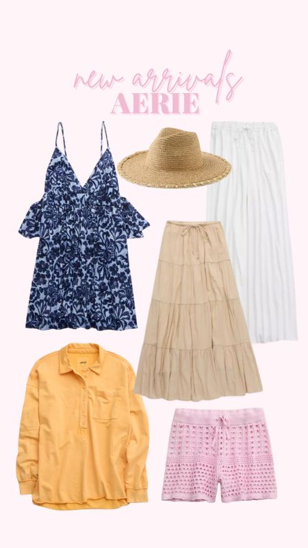 New Arrivals from Aerie! Perfect for any summer vacation coming up 😉

aerie outfit inspo - summer arrivals - summer outfit inspo - colorful summer outfits - casual summer inspo 

#LTKStyleTip #LTKSeasonal