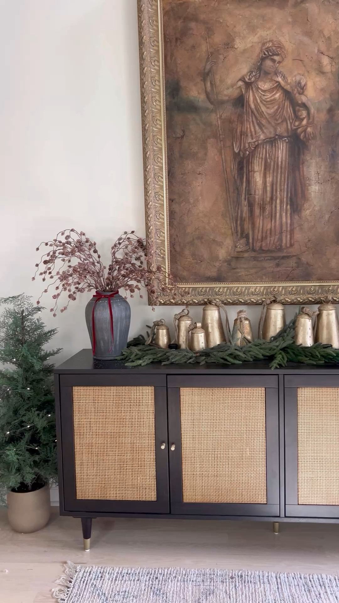 Christmas decor, Christmas home tour, living room decor, dining room decor, Christmas tree, holiday decor  

#LTKSeasonal #LTKVideo #LTKhome