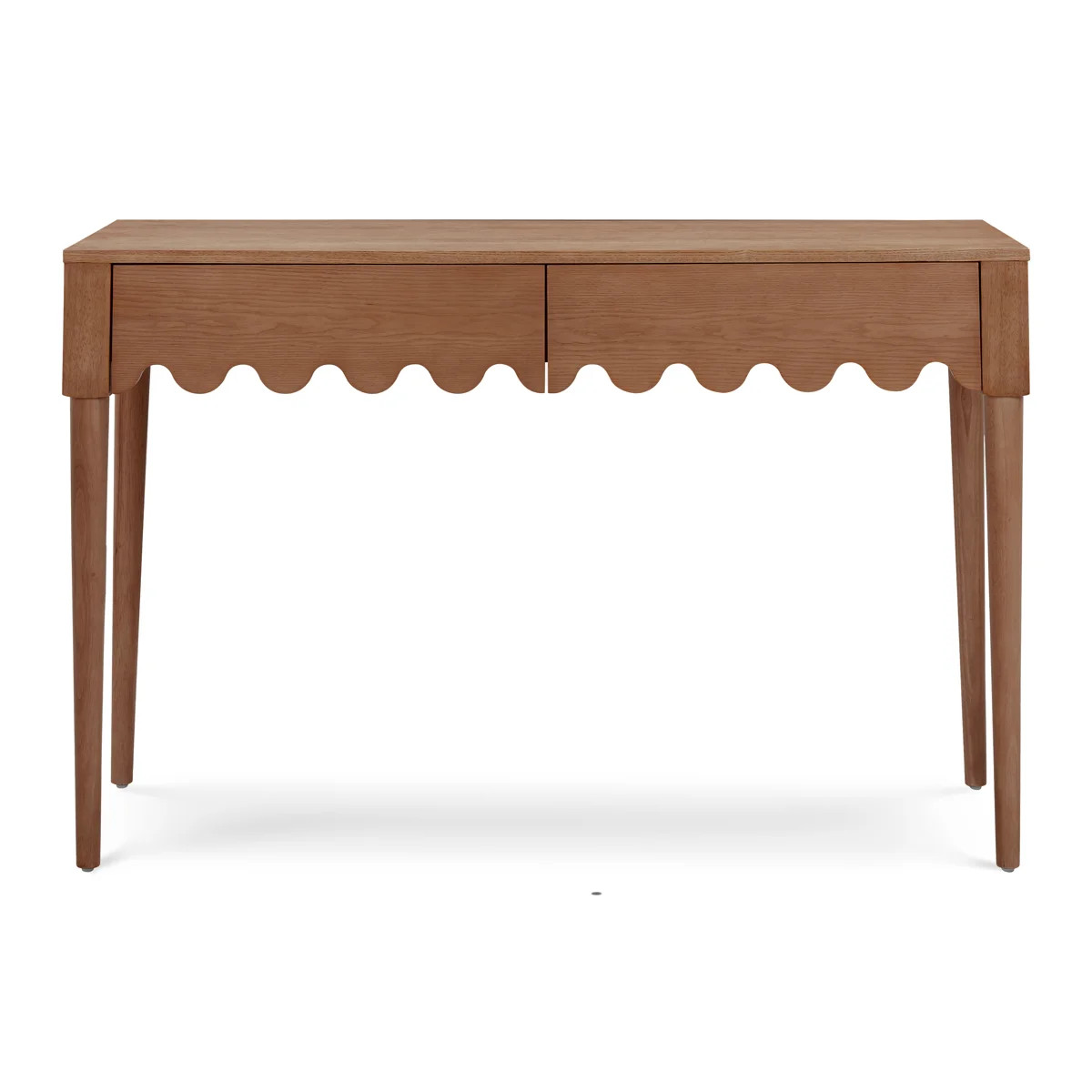 Oodle Walnut 2-drawer Desk | Wayfair North America
