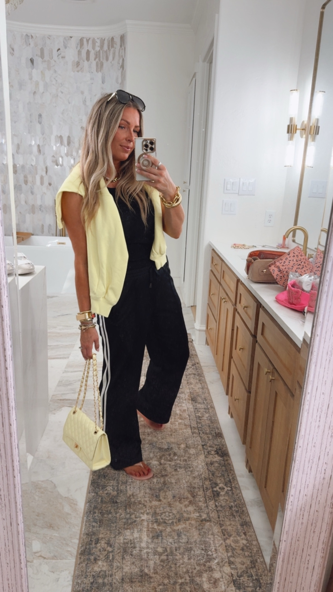 Set fits true to size. Wearing medium tube top and lightweight pants for summer. Travel outfit. Sandiego. Jelly sandals size up in between sizes. Summer sandals. Miu miu slides. Crochet. Sized up to large in tennis dress. Pickleball outfit. Summer fashion. Summer outfit. Beach vacation outfit. Jeans size down one size to 28 (normally 30. Too sized up. Swimsuit coverup. Beach vacation outfits. Dress fits true to size. Looks like zimmermann. Outfit for my son’s award ceremony. 

. Walmart. Anthropologie. Travel outfits. Vacation outfits beach. Zimmermann. Aerie. Travel outfit. Beach outfit. Linen pants. Skirt fits true to size. Graduation dresses. Graduation outfit. Wedding guest dress. Summer wedding guest. Vacation outfits. Resort wear. Summer outfits. Workwear. Mother’s Day outfit. All fit true to size. Workout outfits. Summer outfits. Madewell looks for less. Walmart fashion. 
Travel outfits. Memorial Day weekend outfit. July 4th outfits. Lake outfit. Shorts. Alo looks for less. Athleisure. Walmart. Walmart fashion. Springoutfits 2036. Workout. Sports Lon outfit. Lululemon. Freee people. Sized up one size to large in the romper for this comfy fit. White button down. Shorts. . Travel outfits. Spring fashion. 2026. Aerie. Plus
 size fashion. Vacation outfit. Spring outfits 2026. Sports outfit. Spring outfits 2026. Spring fashion. Easter. Jumpsuit. Romper. Memorial Day weekend. GRWM. Sports mom outfit

https://liketk.it/6dVSl

https://liketk.it/6dVTy