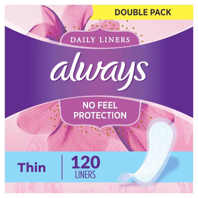 Always Thin Daily Liners | Target