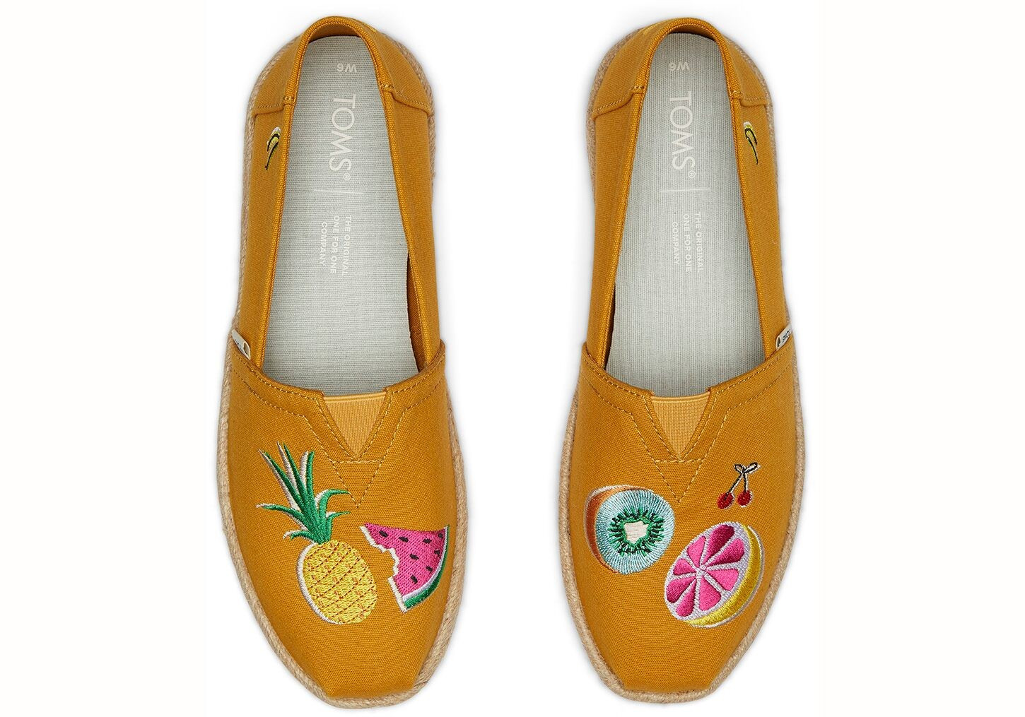 Spice Gold Embroidery Women's Classics | TOMS (US)