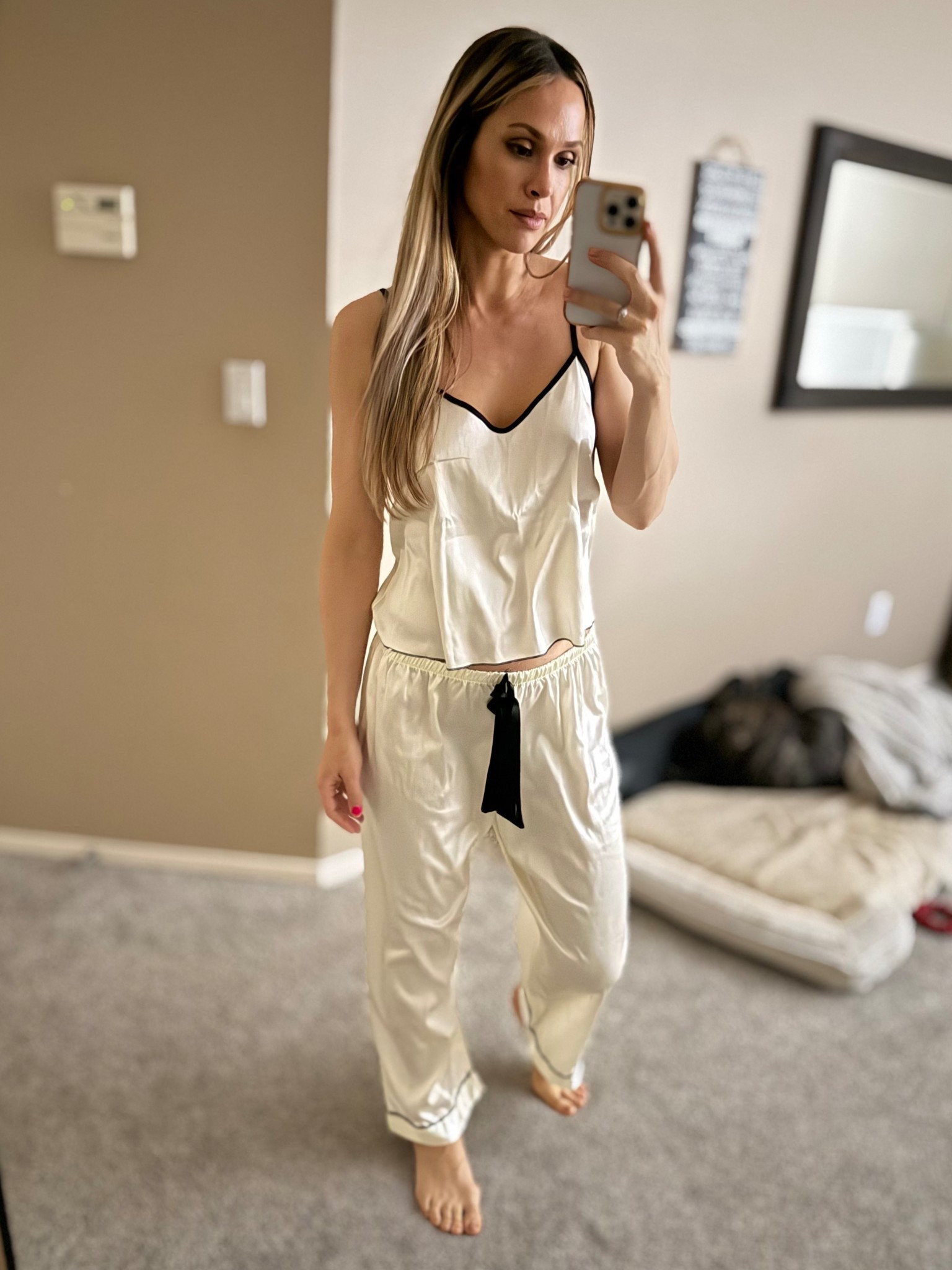 These are such good target pajamas! Great bridal gift wearing small and on sale $20

#LTKgrwm #LTKSaleAlert #LTKWedding