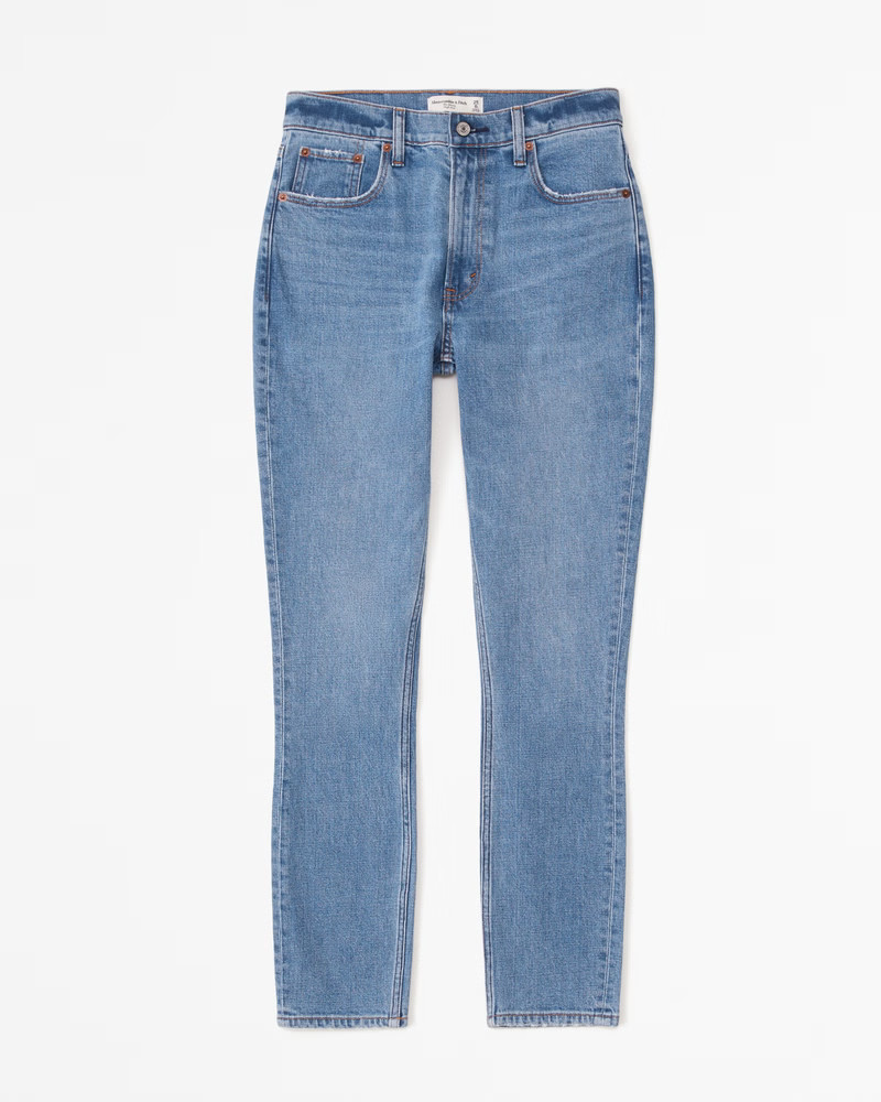 Curve Love High Rise Skinny Jean | Abercrombie & Fitch (US)