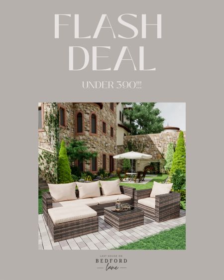 4 piece rattan patio set under $386!

Rattan Patio Sofa Set, 4 Pieces Outdoor Sectional Furniture Set, All-Weather PE Rattan Wicker Patio Conversation Set, Cushioned Sofa Set with Glass Table & Pillows for Patio Garden Poolside Deck, B626

#LTKHome #LTKSeasonal #LTKSummerSales