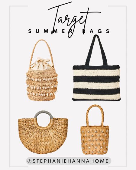 Summer Bags I’m loving from @Target

#LTKfindsunder50 #LTKGiftGuide #LTKitbag