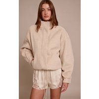 Cream Satin Lace Drawstring Shorts | PrettyLittleThing UK