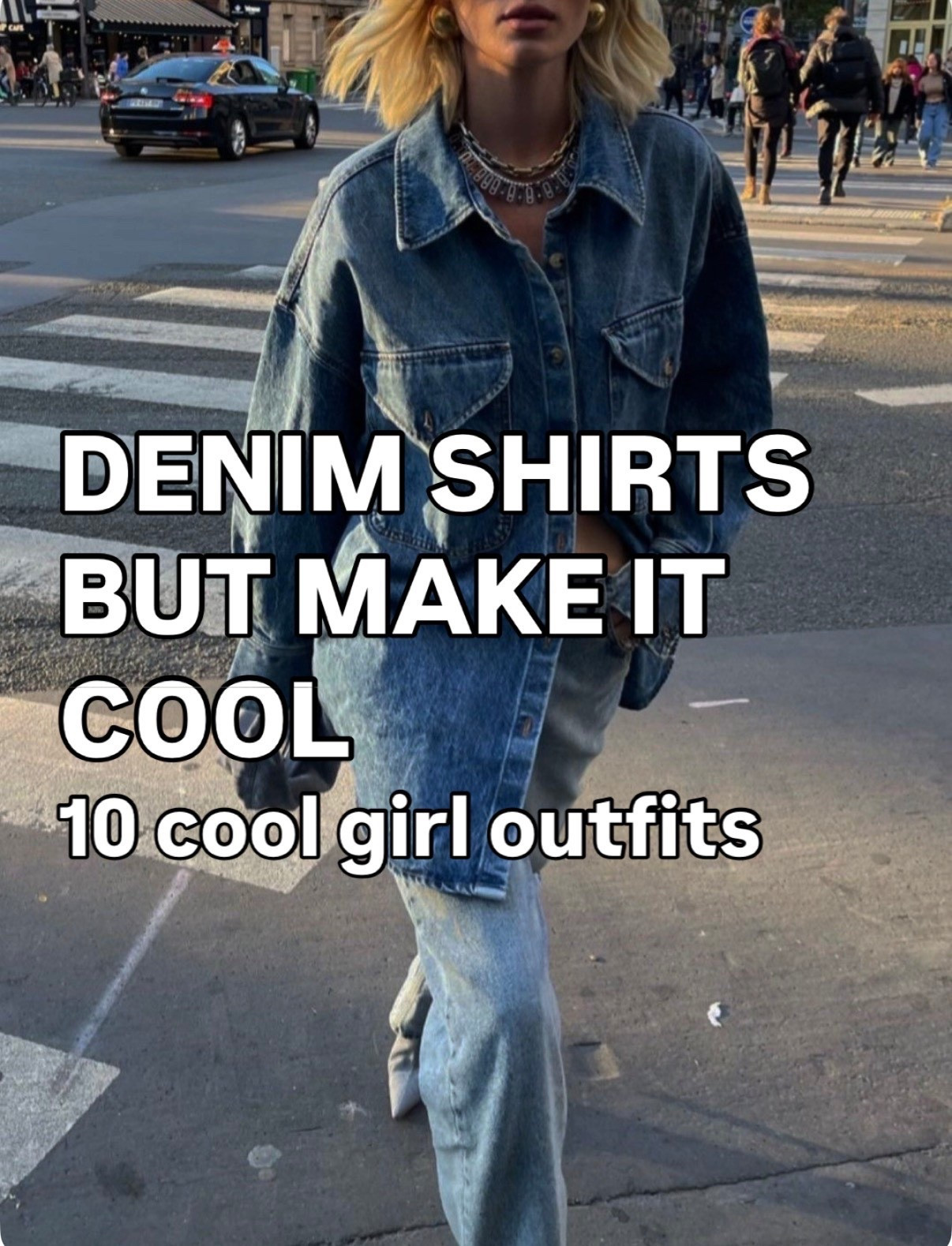 A denim shirt is one of those pieces that works harder than anything else in your closet. I linked my current favorites because not all denim shirts are created equal.