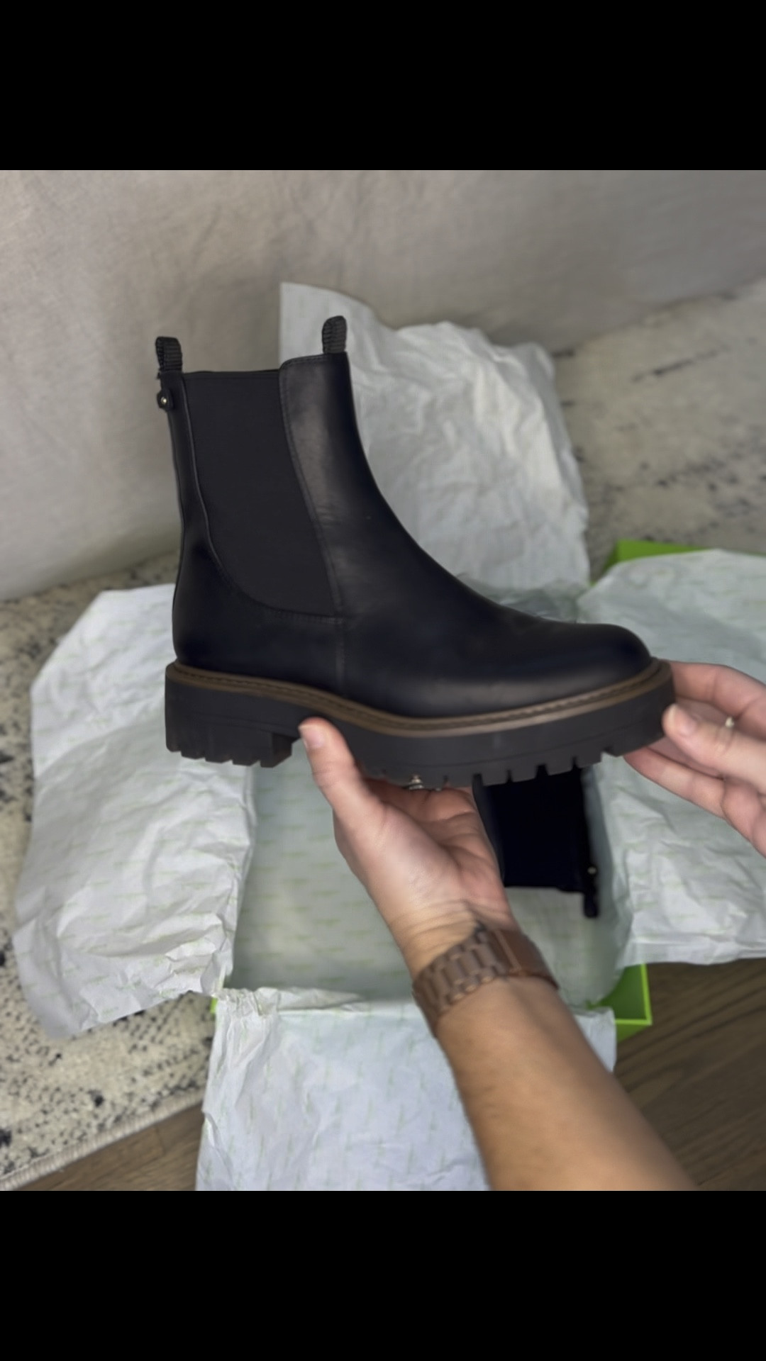 Sam edelman cheap rubber boots