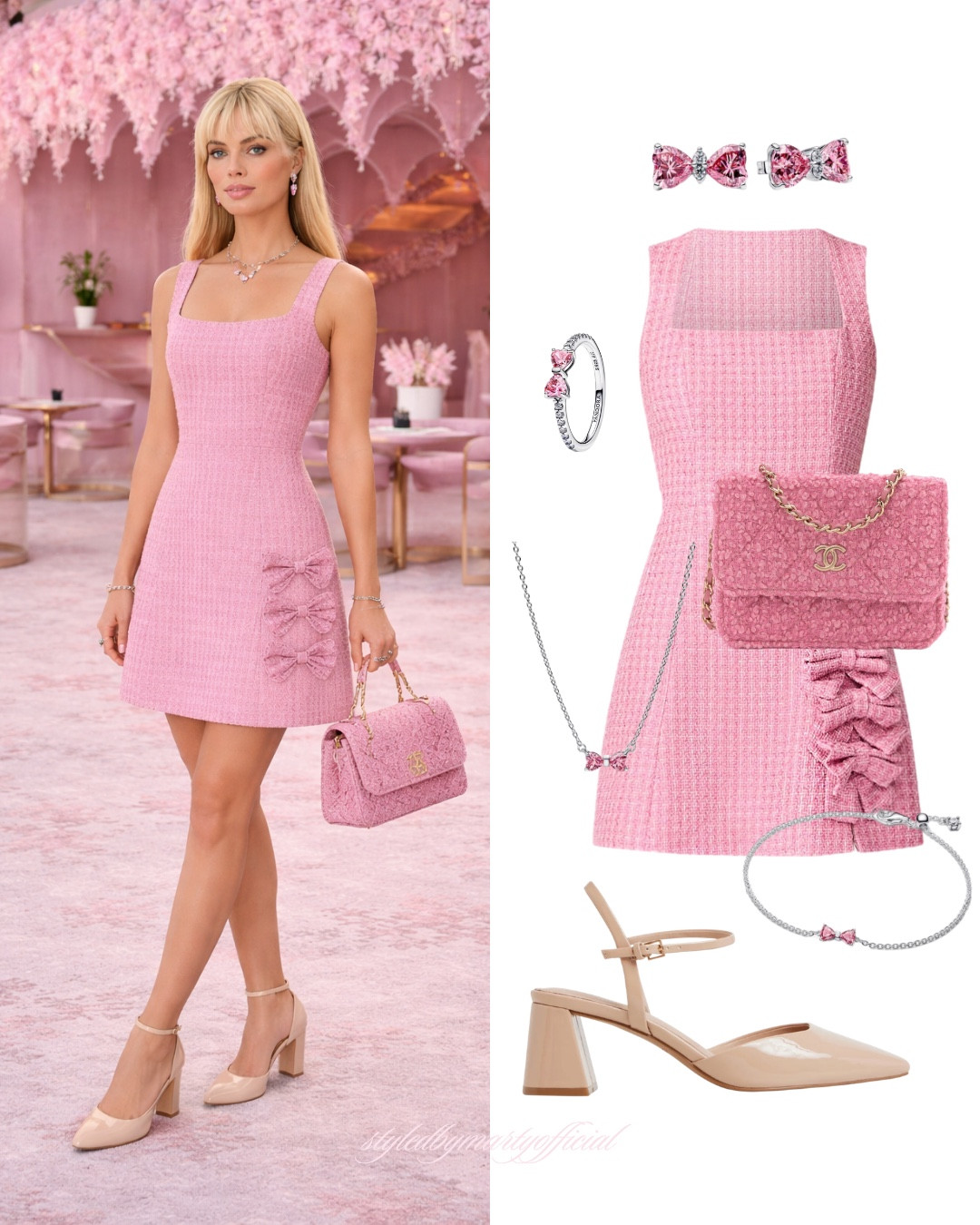 How I’d style Barbie in different feminine aesthetics💗🩵🌸🎀

Barbie style, Barbie outfit, Barbie aesthetic, pink outfit, pink dress, pink fashion, total pink, spring fashion, spring outfit, spring dress, feminine outfit, classy outfit, preppy outfit, preppy dress, romantic style, romantic dress, spring shoes, preppy pumps, Pandora jewels, bow earrings, Chanel style, elegant outfit 

#LTKootd #LTKSeasonal #LTKSaleAlert