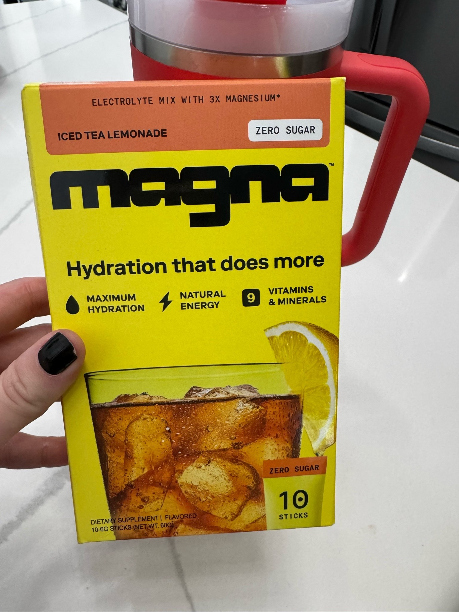 Hydration + iced tea lemonade in one 🤝🍋
Currently obsessed with these zero sugar electrolyte sticks for summer errands, workouts, travel days, and getting my water intake up without plain water boredom. The iced tea lemonade flavor is so good and gives that refreshing Arnold Palmer vibe while adding electrolytes, magnesium, vitamins, and natural energy.

Perfect for hot Florida days, Pilates, spin class, beach days, and daily hydration routines. 💧☀️

#LTKfitness #LTKwellness #hydration #electrolytes #watertok #wellnessfavorites #amazonfinds #summerfavorites

#LTKdayinmylife #LTKActive
