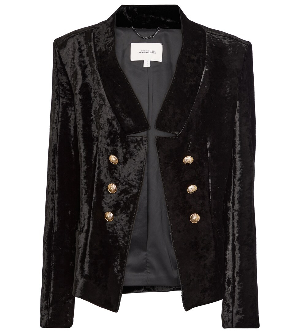 Blazer aus Samt | Mytheresa (DACH)