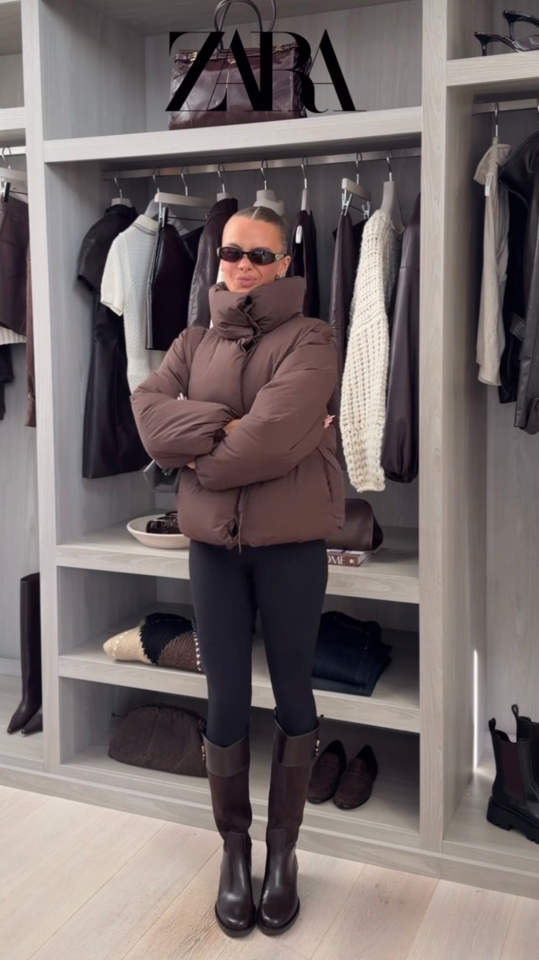 I’m wearing a size XS-S in the coat 🤎

#LTKuk #LTKeurope #LTKautumn