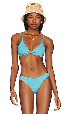 Delilah Bikini Bottom in Aqua | Revolve Clothing (Global)