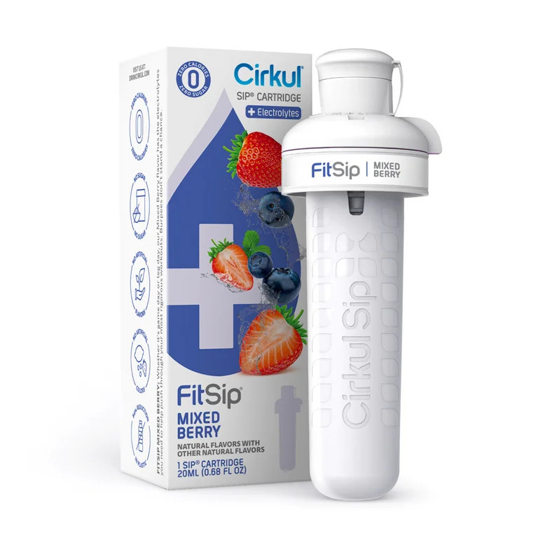 Cirkul FitSip Mixed Berry Flavor Cartridge, Drink Mix, 1-Pack | Walmart (US)