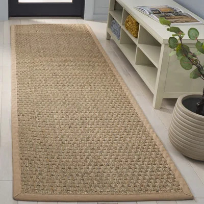 Auckland Bamboo Slat/Seagrass Natural/Beige Area Rug | Wayfair North America