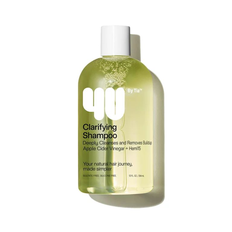 4U by Tia Clarifying Shampoo with Apple Cider Vinegar and Hemi15, 13 fl oz | Walmart (US)